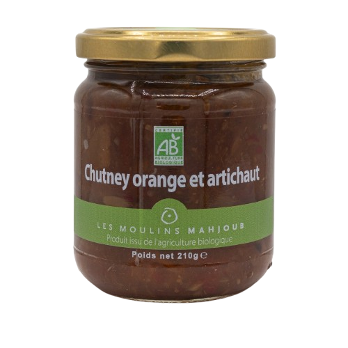 Chutney orange et artichaut