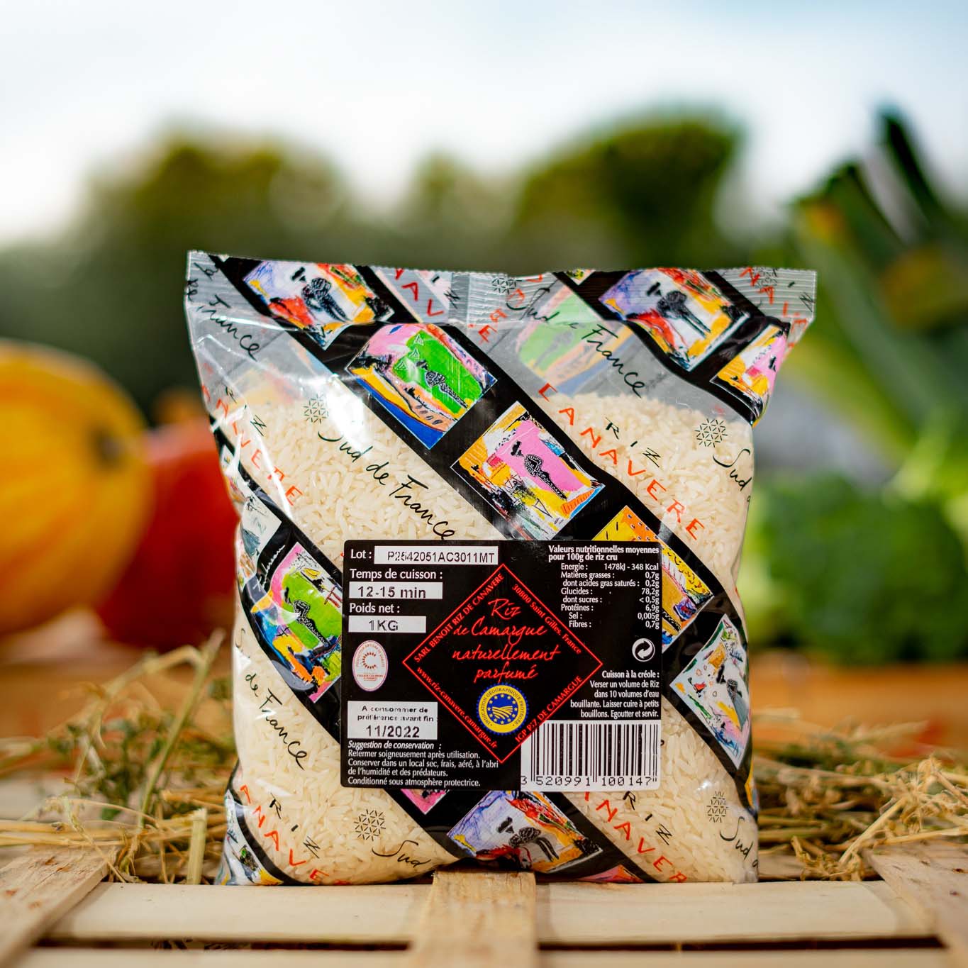 Riz de Camargue naturellement Parfumé 1kg