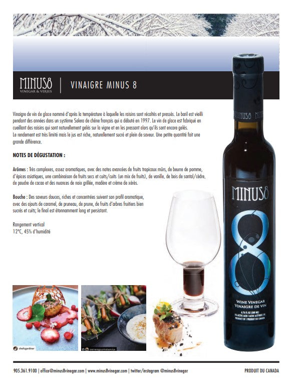 Minus 8 vinegar