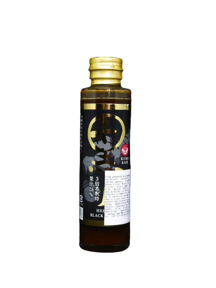 Sirop concentré de gingembre noir