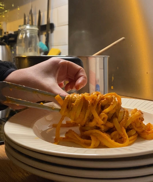 Recette de pasta à l’Harissa 🌶️