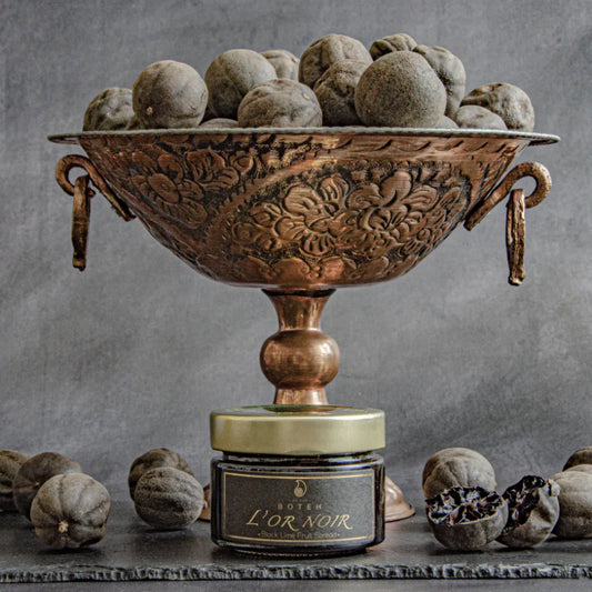 Pâte de citron noir d'Iran - Or noir Boteh