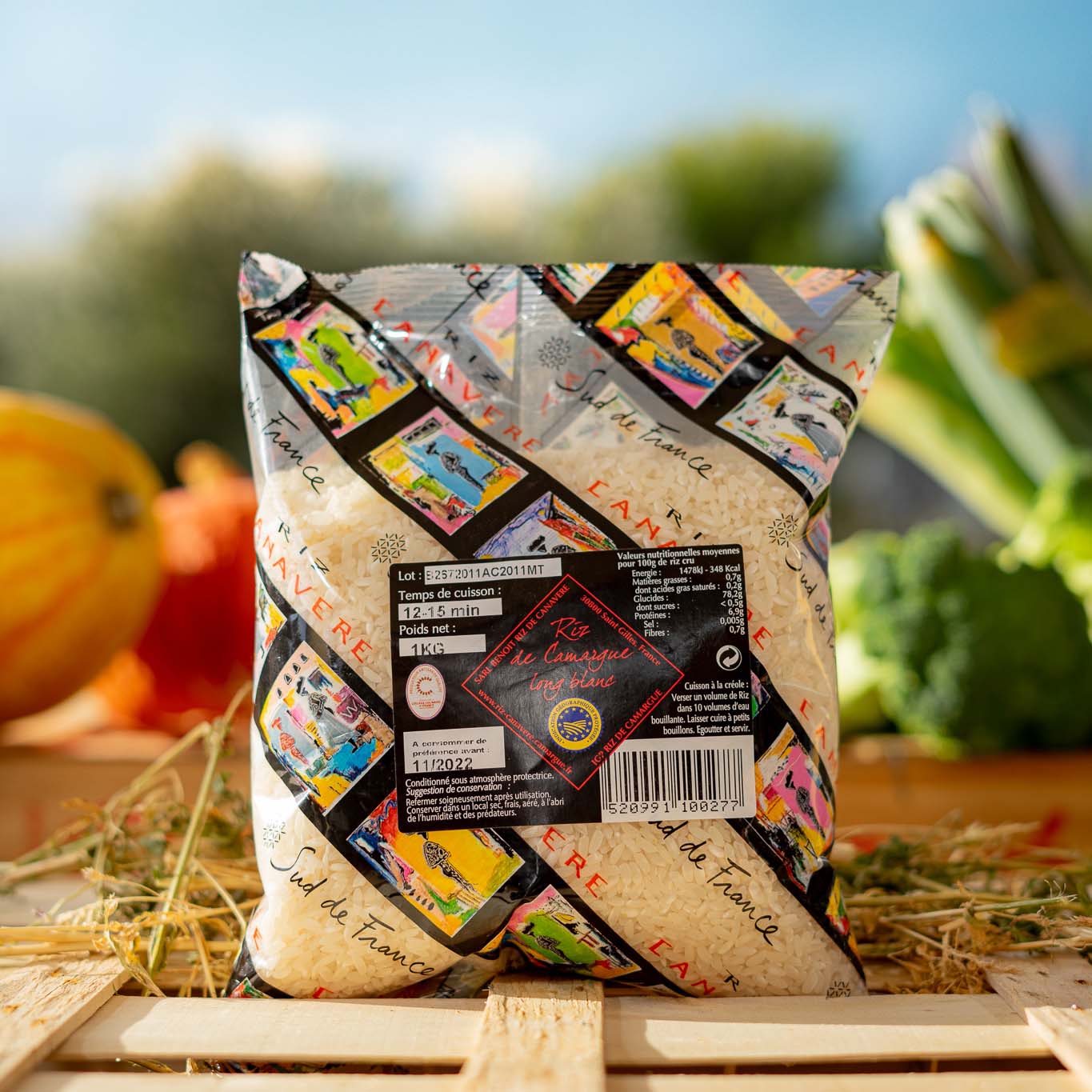 Riz de Camargue Long Blanc 1kg