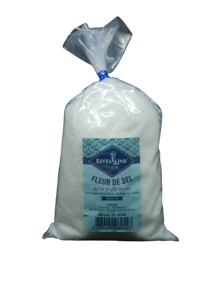 Fleur de sel de l'Île de Ré, 500g